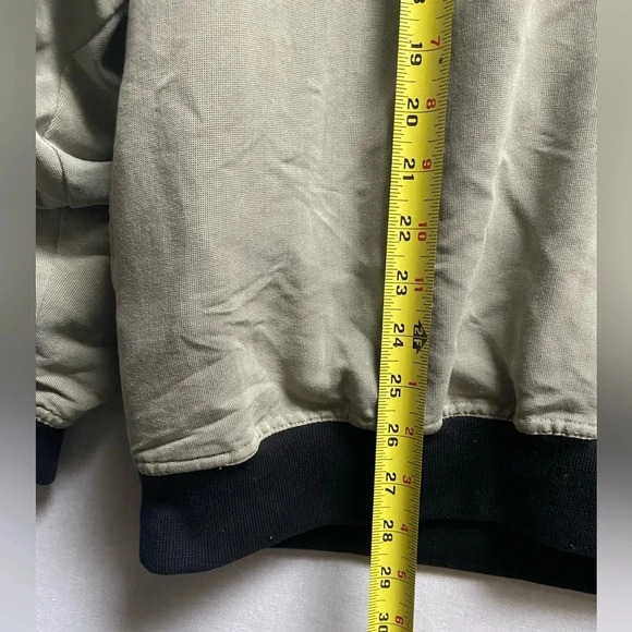 Descente beige pullover golf wind rain sweater Sz  M - Picture 14 of 14